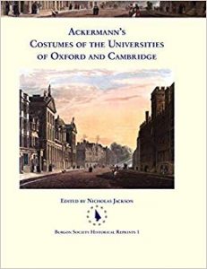 Ackermann's Costumes of the Universities of Oxford and Cambridge Front Cover