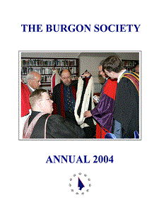 The Burgon Society Annual 2004 The Burgon Society Annual 2004