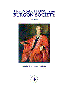 Transactions of the Burgon Society Volume 9 (2009) - Special North American Issue Transactions of the Burgon Society Volume 9 (2009) - Special North American Issue